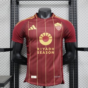 24-25 Player Version Slim Fit(Run Smaller) Roma Home Jersey S-XXL