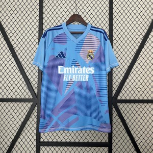 24-25 Real Madrid Goalkeeper Blue Jersey S-4XL