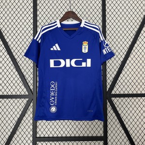 24-25 Real Oviedo Home Jersey S-XXL 24-25 Real Oviedo Home Jersey S-XXL