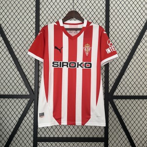24-25 Sporting Gijon Home Jersey S-XXL
