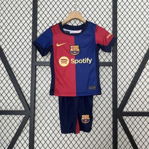 24-25 kids kit Barcelona Home