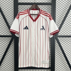 25-26 Arsenal Baseball Jersey Jersey S-4XL