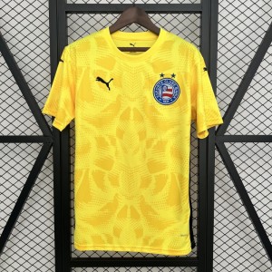 25-26 Bahia Goalkeeper Yellow Jersey S-4XL