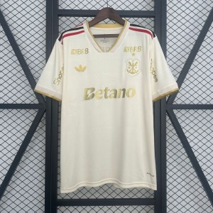 25-26 Flamengo's third away all sponsors Jersey