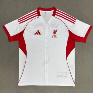 25-26 Liverpool Away baseball jersey T-shirt S-2XL