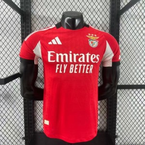 25-26 Player Version Slim Fit(Run Smaller) Benfica Home Jersey S-XXL