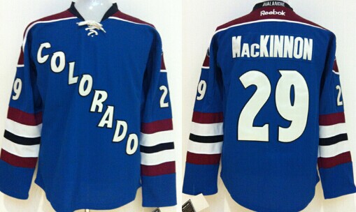 Colorado Avalanche #29 Nathan MacKinnon Blue Third Jersey Colorado Avalanche #29 Nathan MacKinnon Blue Third Jersey