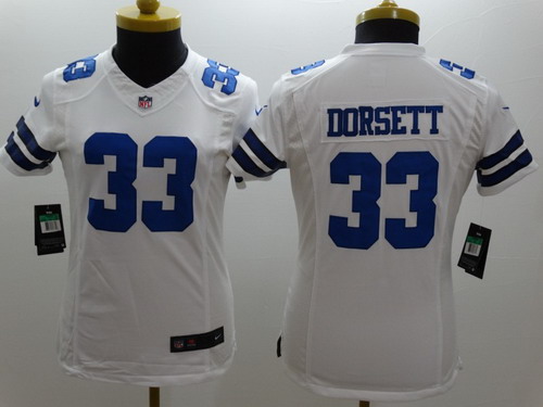Nike Dallas Cowboys #33 Tony Dorsett White Limited Womens Jersey Nike Dallas Cowboys #33 Tony Dorsett White Limited Womens Jersey