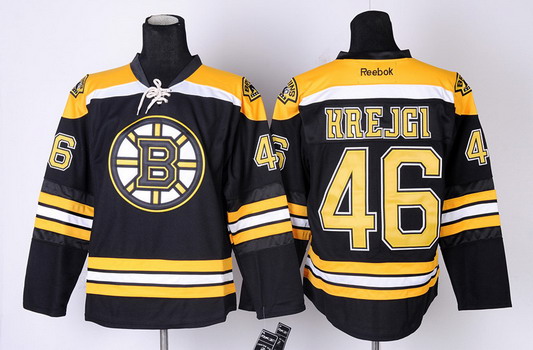 Boston Bruins #46 David Krejci Black Jersey Boston Bruins #46 David Krejci Black Jersey