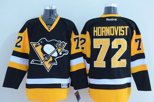 Pittsburgh Penguins #72 Patric Hornqvist Black Third Jersey Pittsburgh Penguins #72 Patric Hornqvist Black Third Jersey