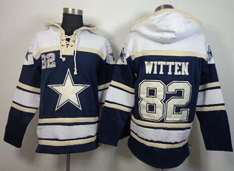 Dallas Cowboys #82 Jason Witten 2014 Blue Hoodie Dallas Cowboys #82 Jason Witten 2014 Blue Hoodie
