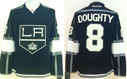 Los Angeles Kings #8 Drew Doughty Black Jersey Los Angeles Kings #8 Drew Doughty Black Jersey