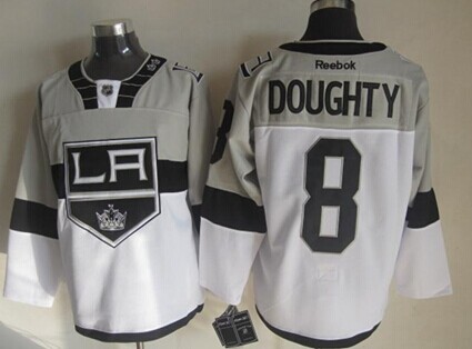 Los Angeles Kings #8 Drew Doughty 2015 Stadium Series Gray/White Jersey Los Angeles Kings #8 Drew Doughty 2015 Stadium Series Gray/White Jersey