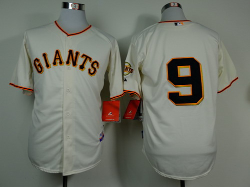 San Francisco Giants #9 Matt Williams Cream Cool Base Jersey San Francisco Giants #9 Matt Williams Cream Cool Base Jersey