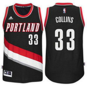Adidas Blazers 33 Zach Collins Black 2017 NBA Draft Men Jersey Adidas Blazers 33 Zach Collins Black 2017 NBA Draft Men Jersey
