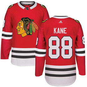 Adidas Chicago Blackhawks #88 Patrick Kane Stitched Red Home Authentic NHL Jersey
