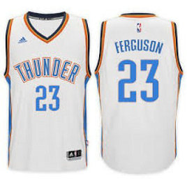 Adidas Oklahoma City Thunder 23 Terrance Ferguson White 2017 NBA Draft Men Jersey