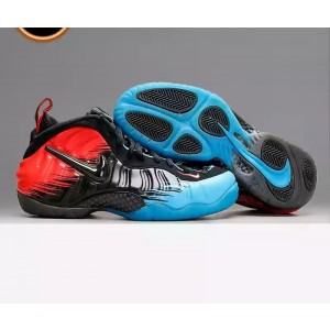 Air Foamposite Red Blue Shoes