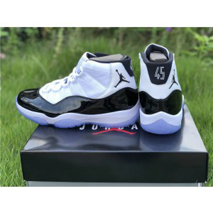 Air Jordan 11 “Concord” White Black Shoes