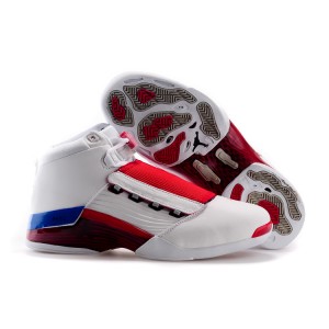 Air Jordan 17 (XVII) Original (OG) White Varsity Red–Charcoal