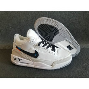 Air Jordan 3 OFF WHITE White Shoes