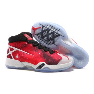 Air Jordan 30 XXX JBC PEs Galaxy Red Black White Men Women Shoes