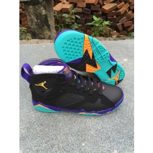 Air Jordan 7 Laura rabbit Light Green Black Purple Men Women Shoes