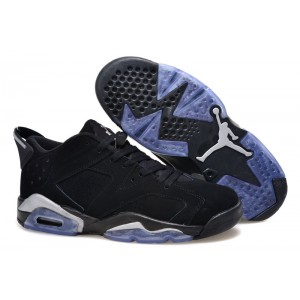 Air jordan 6 Retro Low Black Metallic Silver A06004 (1)