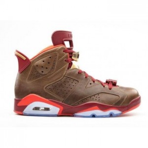 Air jordan 6 Retro Raw Umber Team Red-Metallic Gold-Chilling Red