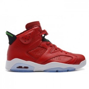 Air jordan 6 Retro Varsity Red Classic Green-Black-White
