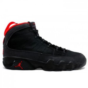Air jordan 9 (IX) Retro Black Dark Charcoal True Red A09001