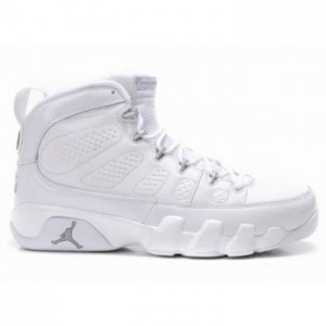 Air jordan 9 (IX) Retro White Metallic Silver A09007