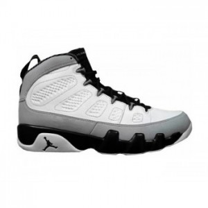 Air jordan 9 Retro White Black-Neutral Grey Online