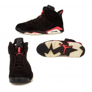 Air jordan VI 6 Infrared Pack Black Infrared & White Infrared A06014