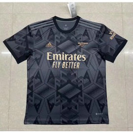 Arsenal 2022-23 Black Away Soccer Men Jersey