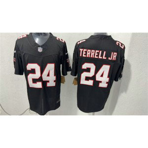 Atlanta Falcons 24 A.J. Terrell jr Black F.U.S.E. Vapor Limited Men Jersey