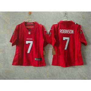 Atlanta Falcons 5 Robinson Red 2026 New F.U.S.E. Vapor Limited Youth Jersey
