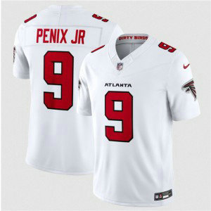 Atlanta Falcons 9 Michael Penix Jr. White 2026 New F.U.S.E. Vapor Limited Men Jersey