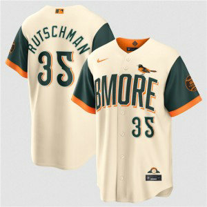 Baltimore Orioles 35 Adley Rutschman Natural 2026 City Connect Cool Base Men Jersey