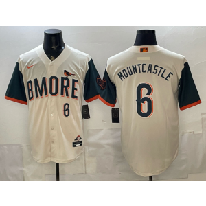 Baltimore Orioles 6 MOUNTCASTLE Natural 2026 City Connect Cool Base Men Jersey