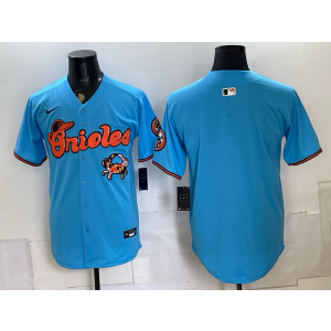 Baltimore Orioles x Crab Blank Blue Men Jersey