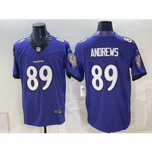 Baltimore Ravens 89 Mark Andrews Purple 2026 New F.U.S.E. Vapor Limited Men Jersey Baltimore Ravens 89 Mark Andrews Purple 2026 New F.U.S.E. Vapor Limited Men Jersey