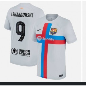 Barcelona 9 White Soccer Men Jersey