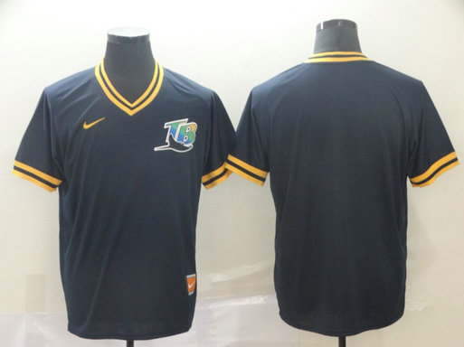Blue Jays Blank Black Throwback Jersey