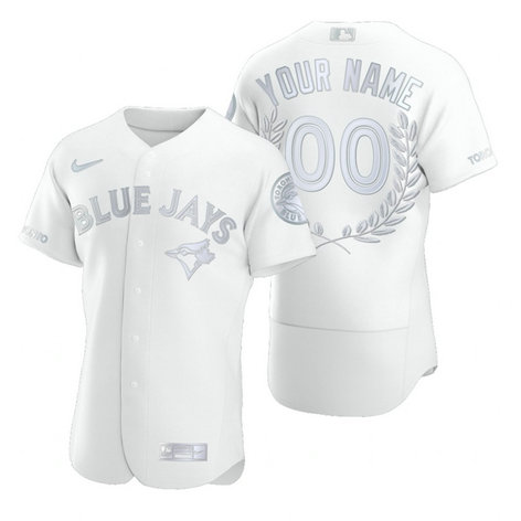 Blue Jays Customized White Nike Flexbase Fashion Jersey