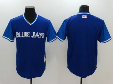 Blue Jays Majestic Navy 2017 Players Weekend Team Nickname Jersey