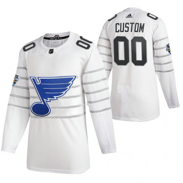 Blues Customized White 2020 NHL All-Star Game Adidas Jersey