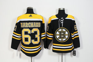 Bruins 63 Brad Marchand Black Adidas Jerseys