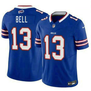 Buffalo Bills 13 Skyler Bell Blue 2026 Draft F.U.S.E. Vapor Limited Men Jersey
