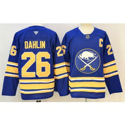 Buffalo Sabres 26 DAHLIN Blue Men Jersey